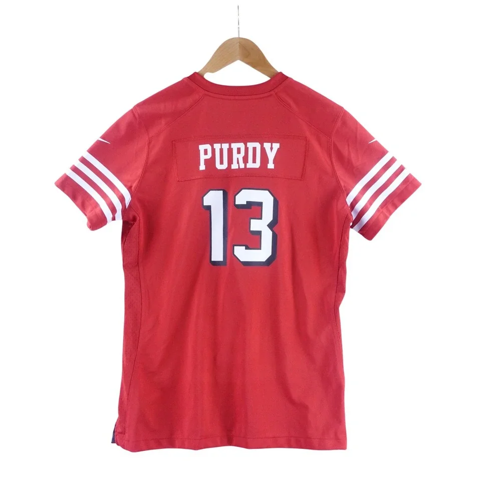 Nike Kids Large San Francisco 49ers Brock Purdy 13 Jersey  Red NFL On Field